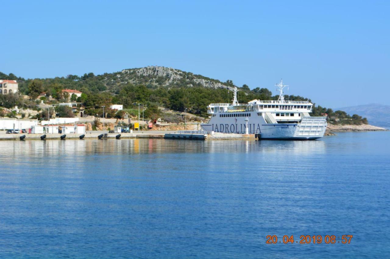 Sealodge - Luxe Villa, Private Pool, Mooring, Parking, Sea & Mountain View, At 150 M From Idyllic Private Beach Rogač Εξωτερικό φωτογραφία