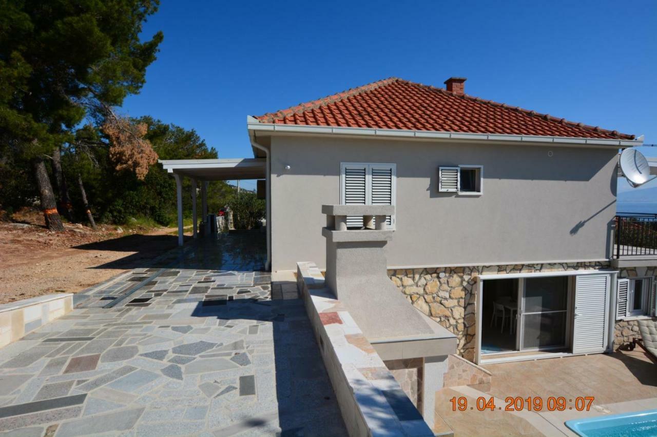 Sealodge - Luxe Villa, Private Pool, Mooring, Parking, Sea & Mountain View, At 150 M From Idyllic Private Beach Rogač Εξωτερικό φωτογραφία
