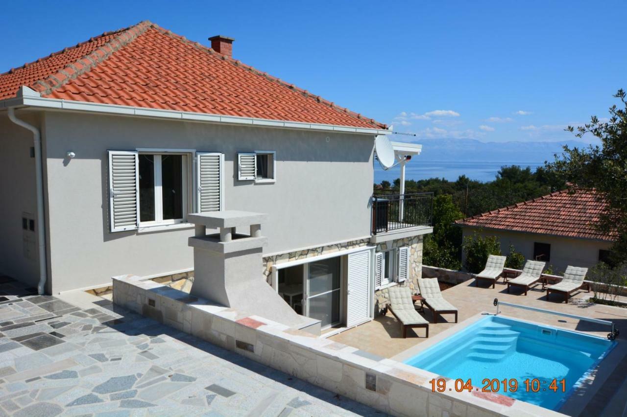 Sealodge - Luxe Villa, Private Pool, Mooring, Parking, Sea & Mountain View, At 150 M From Idyllic Private Beach Rogač Εξωτερικό φωτογραφία